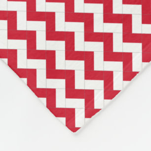 Patchwork Monaco Flag Pattern Fleece Blanket