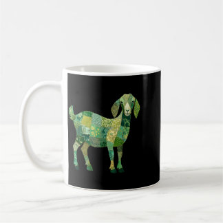 Patchwork Nubian Dairy Goat Coffee Mug