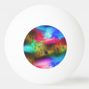 Patchwork of Colours Ping Pong Ball