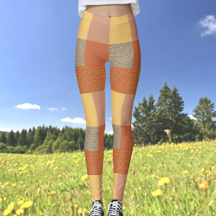 Patchwork Of Patterns 1 Leggings
