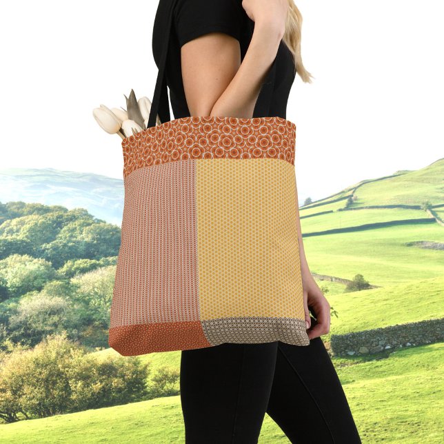 Patchwork Of Patterns 1 Tote Bag (Creator Uploaded)