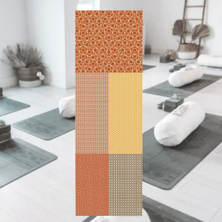 Patchwork Of Patterns 1 Yoga Mat