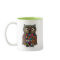 Patchwork Owl Travel Mug