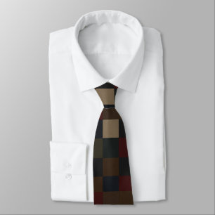 Patchwork Pattern In An Elegant Style Tie