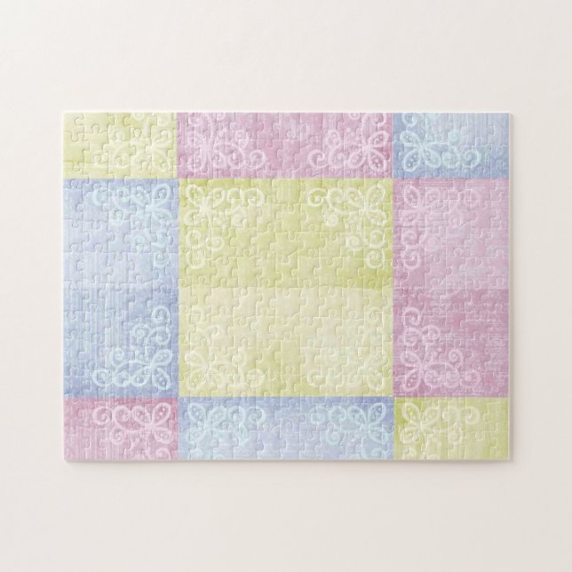 Patchwork Pattern Jigsaw Puzzle (Horizontal)