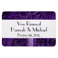 Patchwork Pattern, Purple Patchwork, Vow Renewal