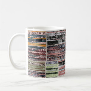 Patchwork Quilt Collage Seamless Print. Coffee Mug