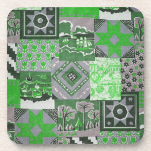 Patchwork Quilt Cork Coaster