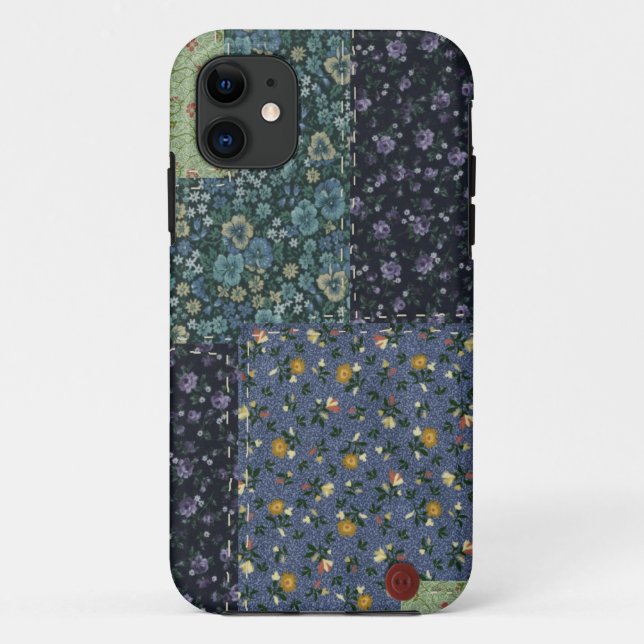 Patchwork Quilt iPhone  Case-Mate iPhone Case (Back)