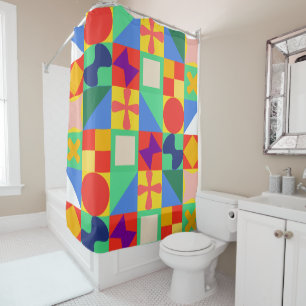 Patchwork Quilt  Shower Curtain