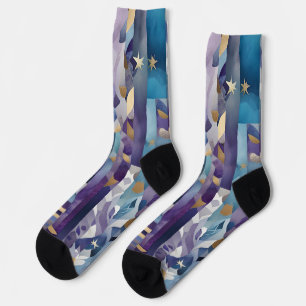 patchwork quilt socks