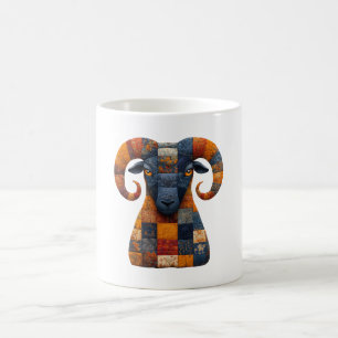Patchwork Ram Mug