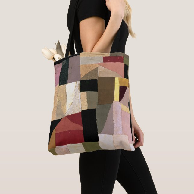 Patchwork (Son's Cradle) | Sonia Delaunay | Tote Bag (Close Up)
