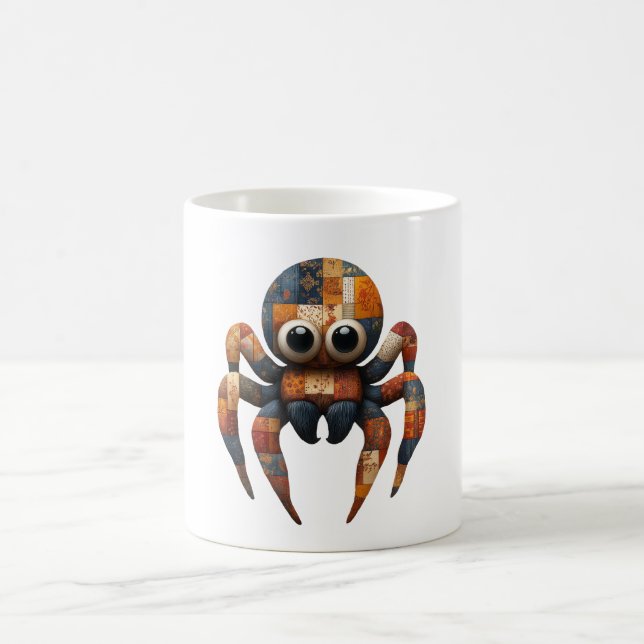 Patchwork Spider Mug (Center)