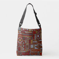 Patchwork Style Embroidered Ethnic Print