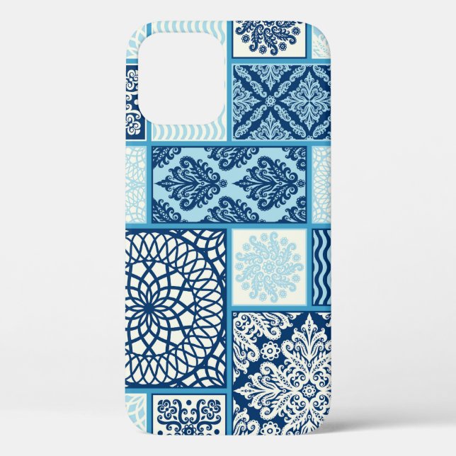 Patchwork tiles, seamless background. Case-Mate iPhone case (Back)
