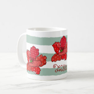Patchworkmohn coffee cup, personalized mug