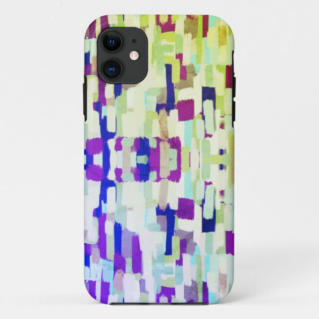 Patchy coloured abstract Case-Mate iPhone case (Back)