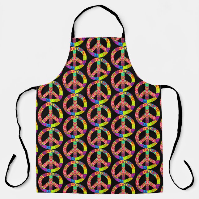 Patchy Peace Apron (Front)