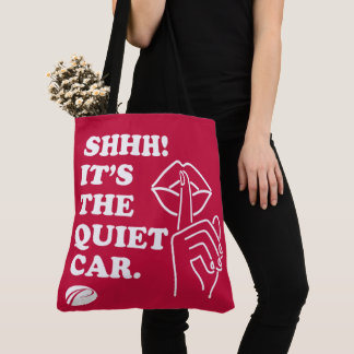 PATCO "Shhh! It's the quiet car" Tote Bag
