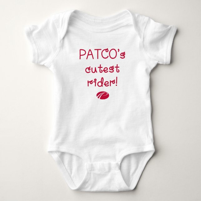 PATCO's Cutest Rider Bodysuit (Front)