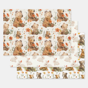 Patel colors nursery wrapping paper