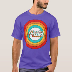 Patel Name Shirt Vintage Patel Circle
