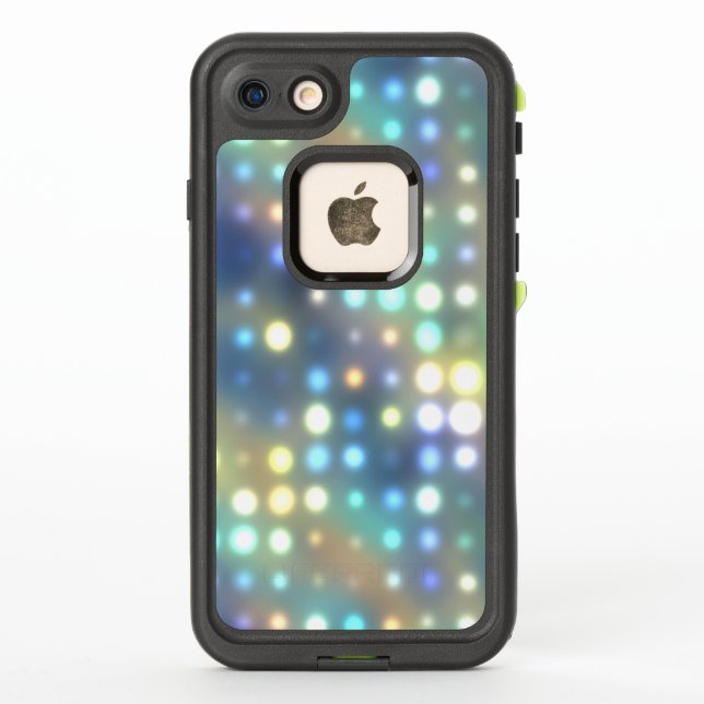Patel Neon Lights Abstract LifeProof iPhone Case (Back)