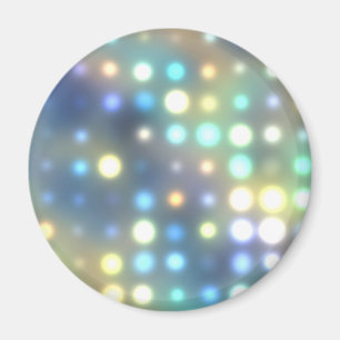 Patel Neon Lights Abstract Magnet