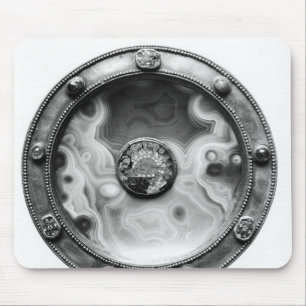 Paten with a medallion depicting the Last Mouse Mat