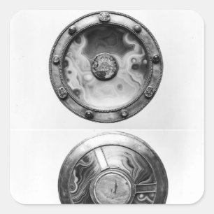 Paten with a medallion depicting the Last Square Sticker