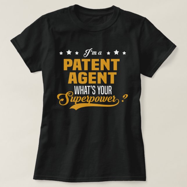 Patent Agent T-Shirt (Design Front)