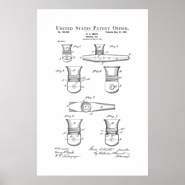 Patent - Kazoo - Poster (Front)