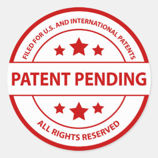Patent Pending Sticker