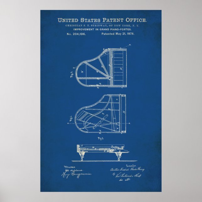 Patent - Piano - Poster (Front)