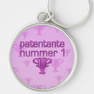 Patentante Nummer 1 Key Ring