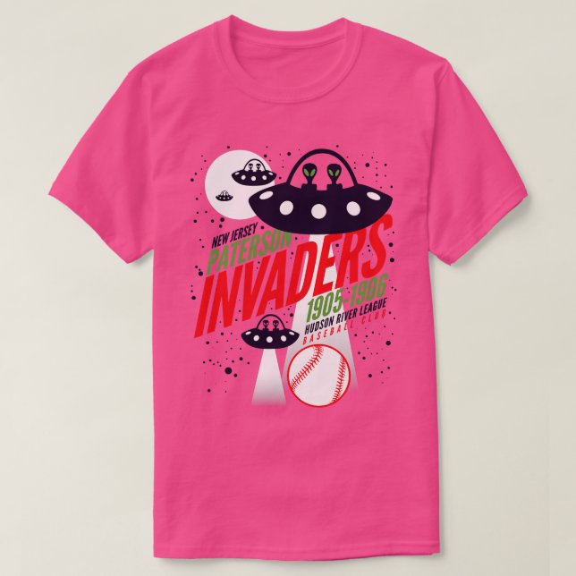 Paterson Invaders T-Shirt (Design Front)