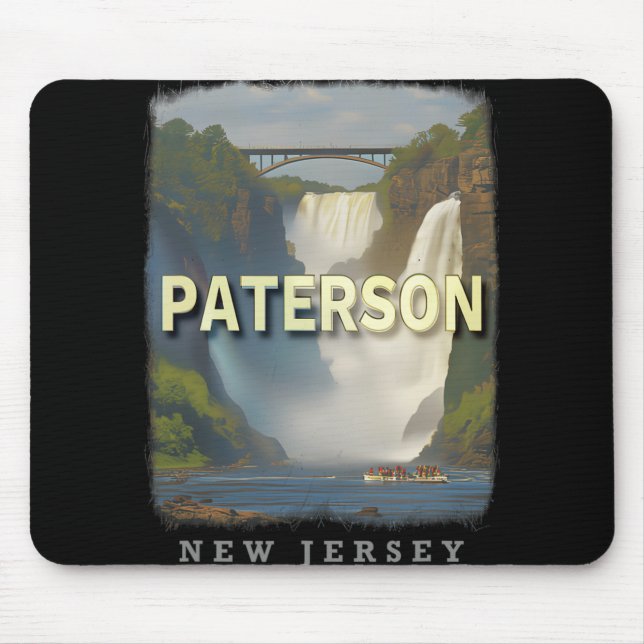 Paterson New Jersey Nj Waterfall Wonderland Sd617  Mouse Mat (Front)