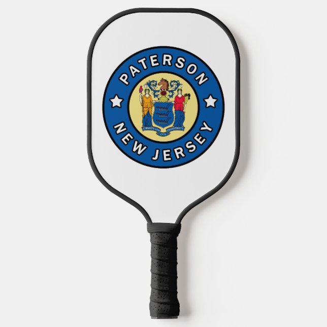 Paterson New Jersey Pickleball Paddle (Front)