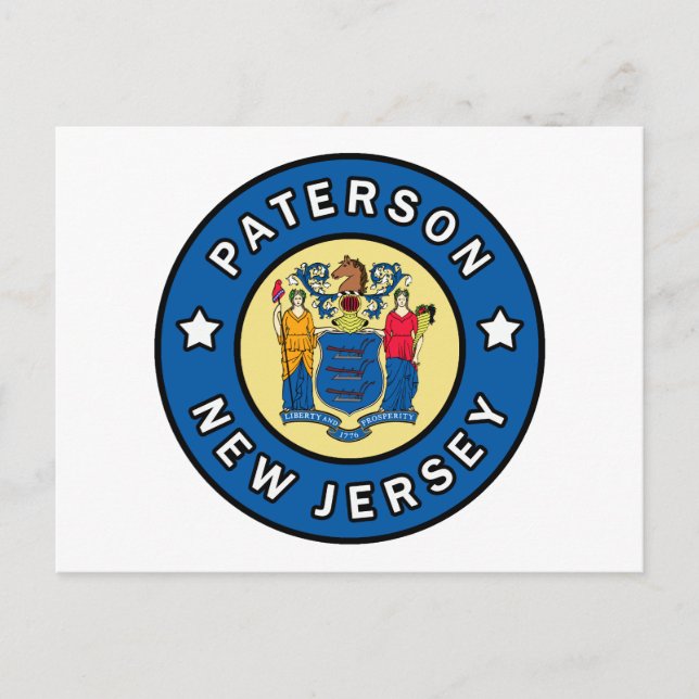 Paterson New Jersey Postcard (Front)