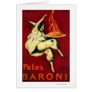 Pates Baroni Vintage PosterEurope
