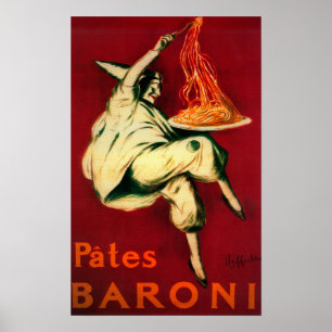 Pates Baroni Vintage PosterEurope Poster