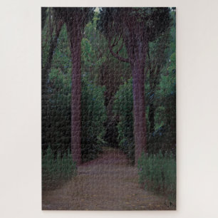Path in a Park (by Santiago Rusiñol) Jigsaw Puzzle