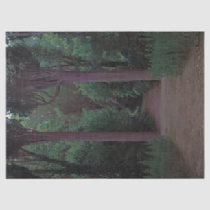 Path in a Park (by Santiago Rusiñol) Tissue Paper
