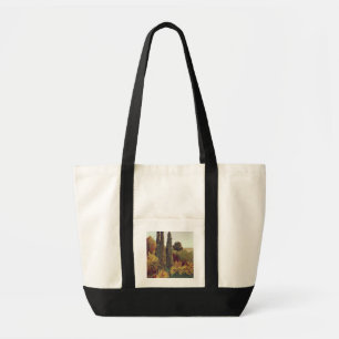 Path in the Buttes Chaumont Park, Paris, 1908 (oil Tote Bag