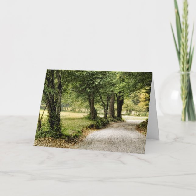 Path in the Country Card (Front)