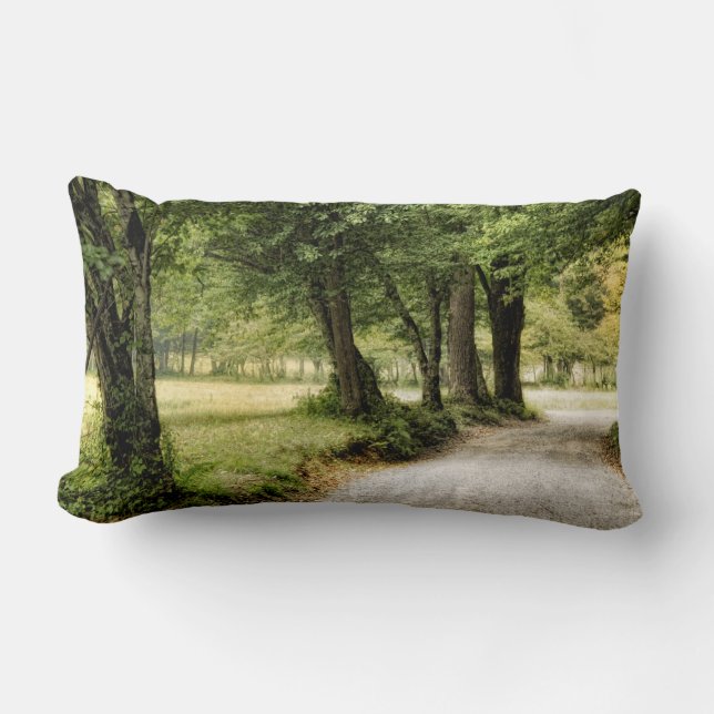 Path in the Country Lumbar Cushion (Front)