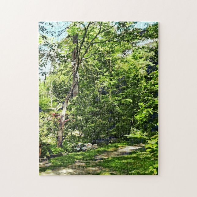 Path in the Park Jigsaw Puzzle (Vertical)