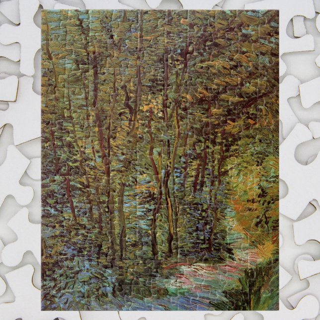 Path in the Woods by Vincent van Gogh Jigsaw Puzzle (Creator Uploaded)