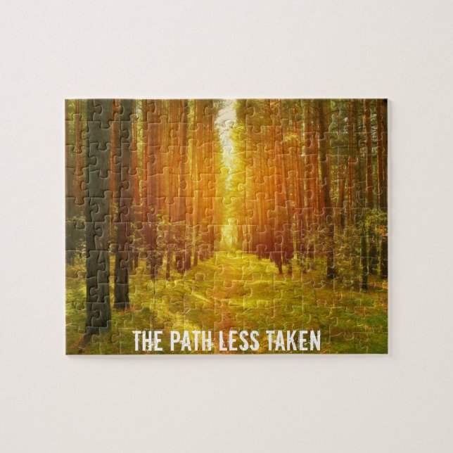Path Less Taken Jigsaw Puzzle (Horizontal)